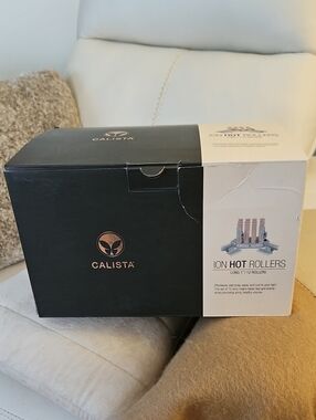 CALISTA ION HOT ROLLERS Long 1"/12 Rollers ***LIKE NEW!!!!***